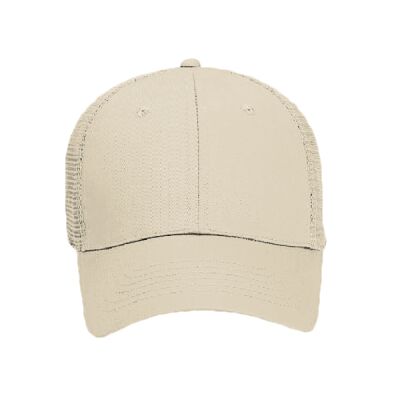 OTTO Cotton Twill Six Panel Low Profile Mesh Back Trucker Hat Thumbnail