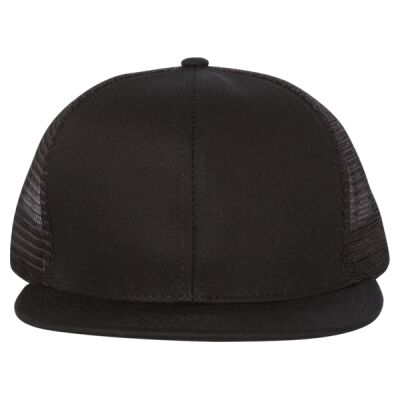 Flat Bill Six-Panel Trucker Cap Thumbnail