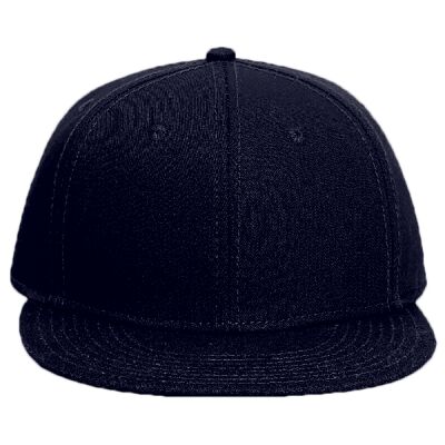 OTTO Superior Cotton Twill Round Flat Visor "OTTO SNAP" Youth Six Panel Snapback Hat Thumbnail