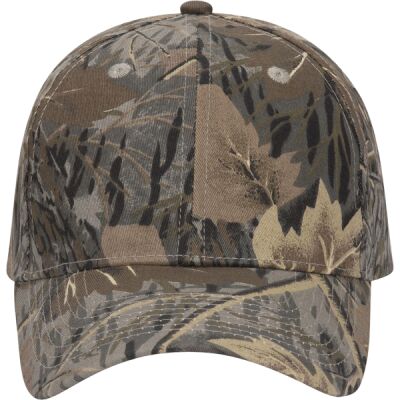 OTTO Stretchable Camouflage Cotton Twill "OTTO FLEX" Six Panel Low Profile Baseball Cap Thumbnail
