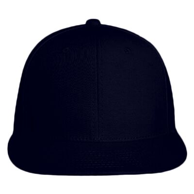 "OTTO Flex" Stretchable Brushed Cotton Twill Flat Visor Pro Style Cap (S/M) (L/XL) Thumbnail