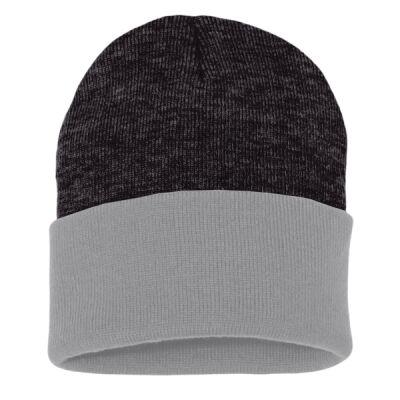 Colorblocked 12" Cuffed Beanie Thumbnail