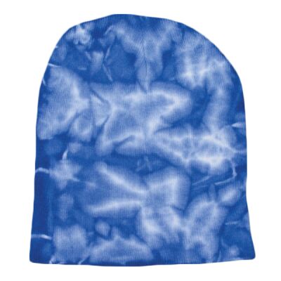 Tie Dye 12 Inch Knit Beanie Thumbnail